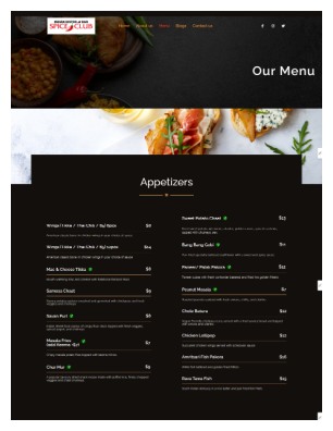 免费下载 Food in Brownsburg Indiana - Spice Club - Menu Page.pdf