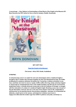 Unduh (Read) PDF Her Knight at the Museum by Bryn Donovan (2).pdf secara gratis