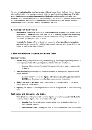 Nigeria Tax Evasion.txt را به صورت رایگان دانلود کنید