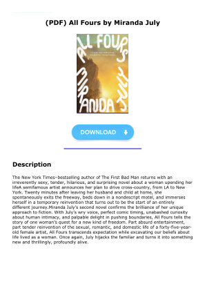 Unduh Download [PDF] All Fours by Miranda July secara gratis