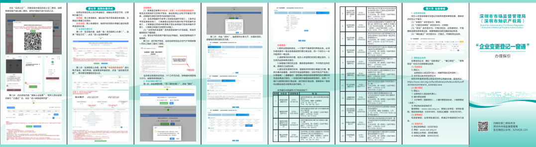 Скачать “企业变更登记一窗通”办理指引8折页.pdf бесплатно