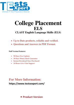 Top Tips & Resources for ELS - CLAST English Exam Success.pdf را به صورت رایگان دانلود کنید