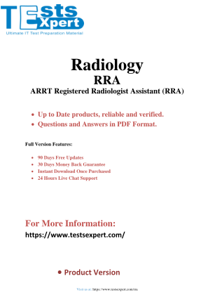 Download Surpass the ARRT Registered Radiologist Assistant (RRA) Exam.pdf for free