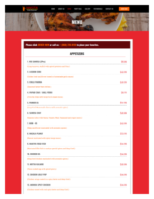 Descargar South Indian food bloomfield CT - Naatiya Indian Restaurant - Menu.pdf gratis