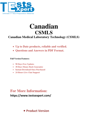 Maximize Your Score in the CSMLS - Medical Lab Exam.pdf را به صورت رایگان دانلود کنید