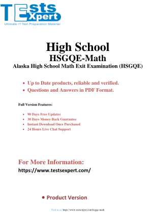 Descargar Essential Alaska High School Math Exit Exam Guide 2024.pdf gratis