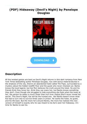 Unduh Download [PDF] Hideaway (Devil's Night) by Penelope Douglas secara gratis