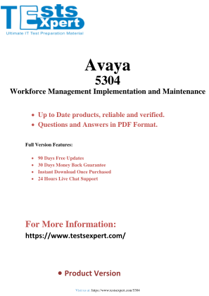 Descargar Comprehensive 5304 Exam Guide - Workforce Management Success.pdf gratis