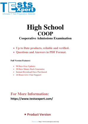 Descargar Conquer the COOP - Cooperative Admissions Examination.pdf gratis