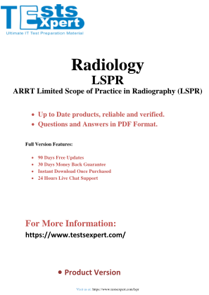 Descargar Ace the LSPR ARRT Limited Scope Radiography Exam.pdf gratis