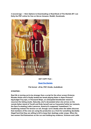 Unduh (Read) PDF The Starlets by Lee   Kelly.pdf secara gratis