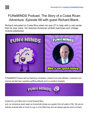 FuneMinds podcast guest Richard Blank Costa Ricas Call Center.pdf را به صورت رایگان دانلود کنید