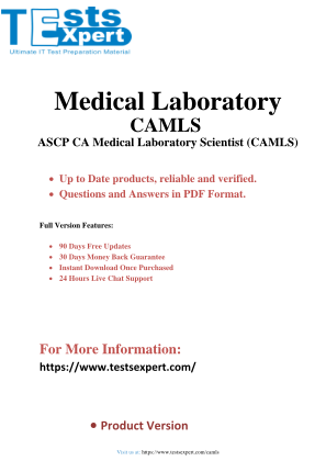 Descargar Ultimate CAMLS ASCP Prep Pass the Medical Lab Scientist Exam.pdf gratis