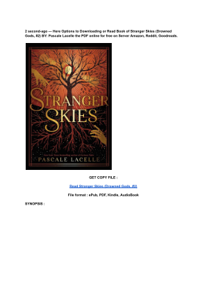 Unduh (Read) PDF Stranger Skies (Drowned Gods, #2) by Pascale Lacelle (1).pdf secara gratis