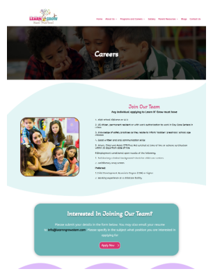 Télécharger Day Care Centers in Frisco - Learn N Grow - Careers.pdf gratuitement