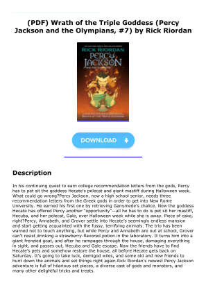 Unduh Download [PDF] Wrath of the Triple Goddess (Percy Jackson and the Olympians, #7) by Rick Riordan secara gratis