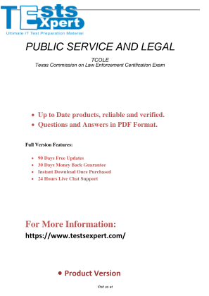 免费下载 Master the TCOLE Certification Exam for Law Enforcement Success.pdf