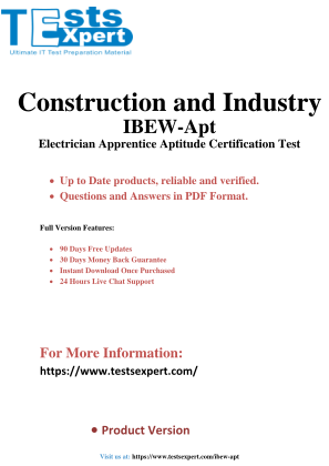 免费下载 Achieve Success in the IBEW-Apt Electrician Apprentice Test Exam.pdf